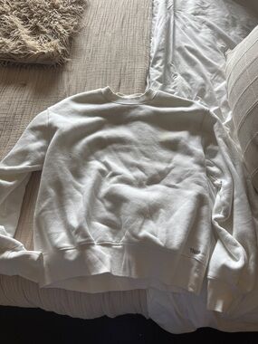 TNA White Crewneck Sweatshirt